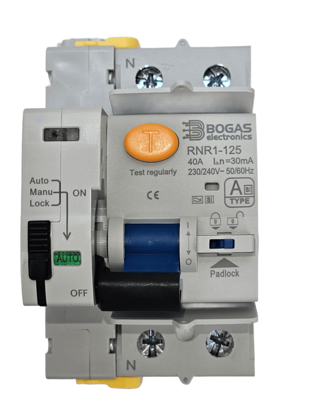 Diferencial Type A-SI AutoRearmable |40 amperios|30mA|2 polos (N+F)| con certificaciones oficiales y C E