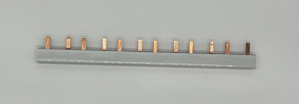 Peine de Conexión Electrica para Automáticos, Diferenciales y Magnetotérmicos. 1P+N o 2P 63A. Busbar. (1)