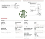 Interruptor Diferencial Trifasico (3P+N) Auto Rearmable Super Inmunizado (300 mA)