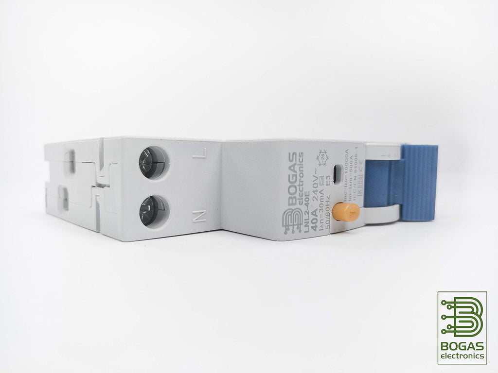 Interruptor diferencial superinmunizado SI, 30 mA, 2P, 40 A, Clase A y 10kA.