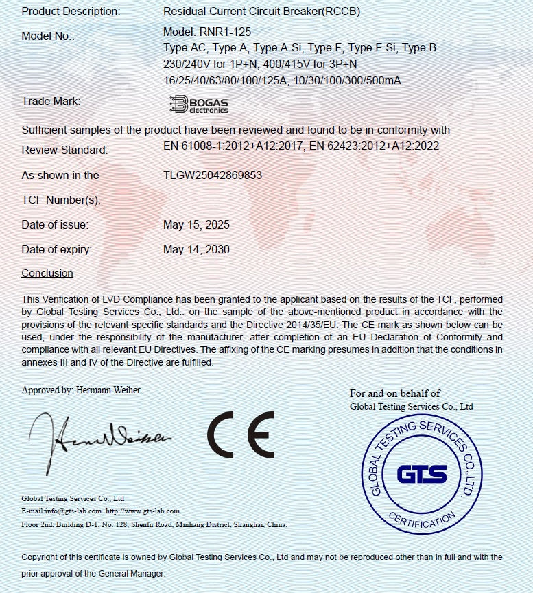 Diferencial Type A-SI AutoRearmable |40 amperios|30mA|2 polos (N+F)| con certificaciones oficiales y C E