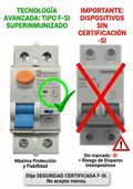 Servicio de Instalación: Diferencial Superinmunizado Tipo F-SI (Valencia y Pedanías)