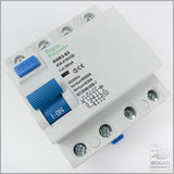Interruptor Diferencial 40A, 4P Trifásico (3P+N), Clase A SI Super Inmunizado (30mA)